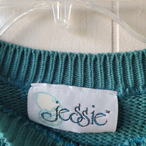 Vintage Knit Oversized Sweater By Jessie Made in Canada - Picture 9 of 12